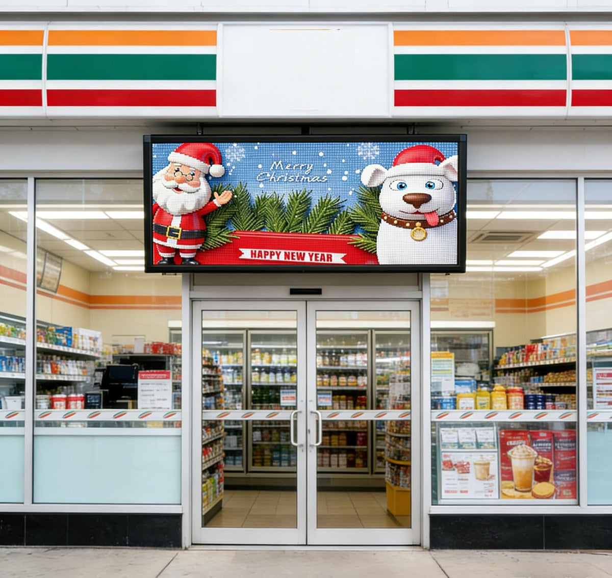 P5 Images Video Led Signs LED Display,IP65 Waterproof Outdoor Programmable Scrolling LED Sign, WIFI & USB Control, Adjustable Brightness & High Resolution, Digital Display Board Electronic Store Signs for Business Adversting