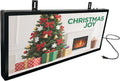 P3 Full Color Programmable LED Sign, IP65 Outdoor, WiFi Control, Support Custom Video, Electronic Message Board for Business, 40''Ã17''