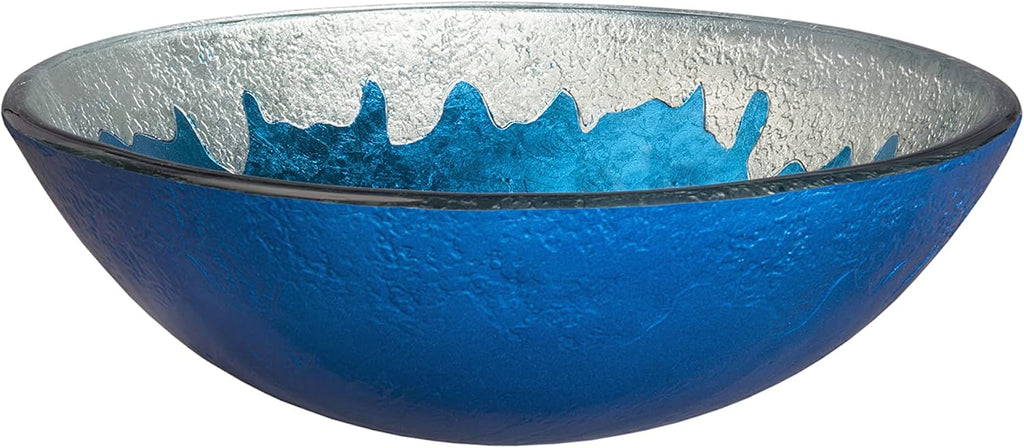 Miseno MNO-G710 Circular 16-1/2" Tempered Glass Vessel Bathroom Sink