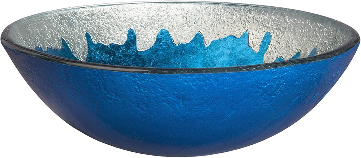 Miseno MNO-G710 Circular 16-1/2" Tempered Glass Vessel Bathroom Sink