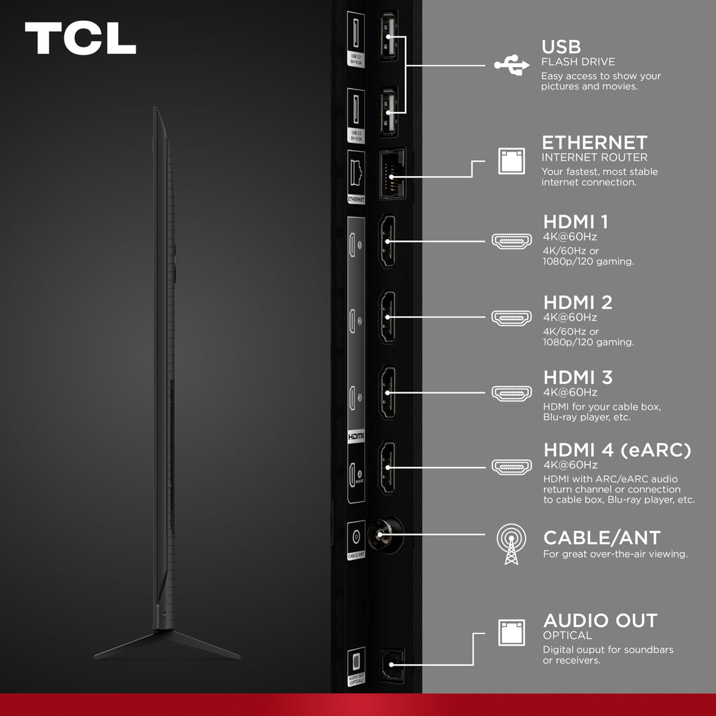 TCL 50-Inch F7D Series QLED 4K UHD Smart TV (50F7D, 2026 Model) | Dolby Vision & Dolby Atmos, DTS | Voice Remote with Alexa | Motion Rate 240, Game Accelerator 120, Auto Game Mode