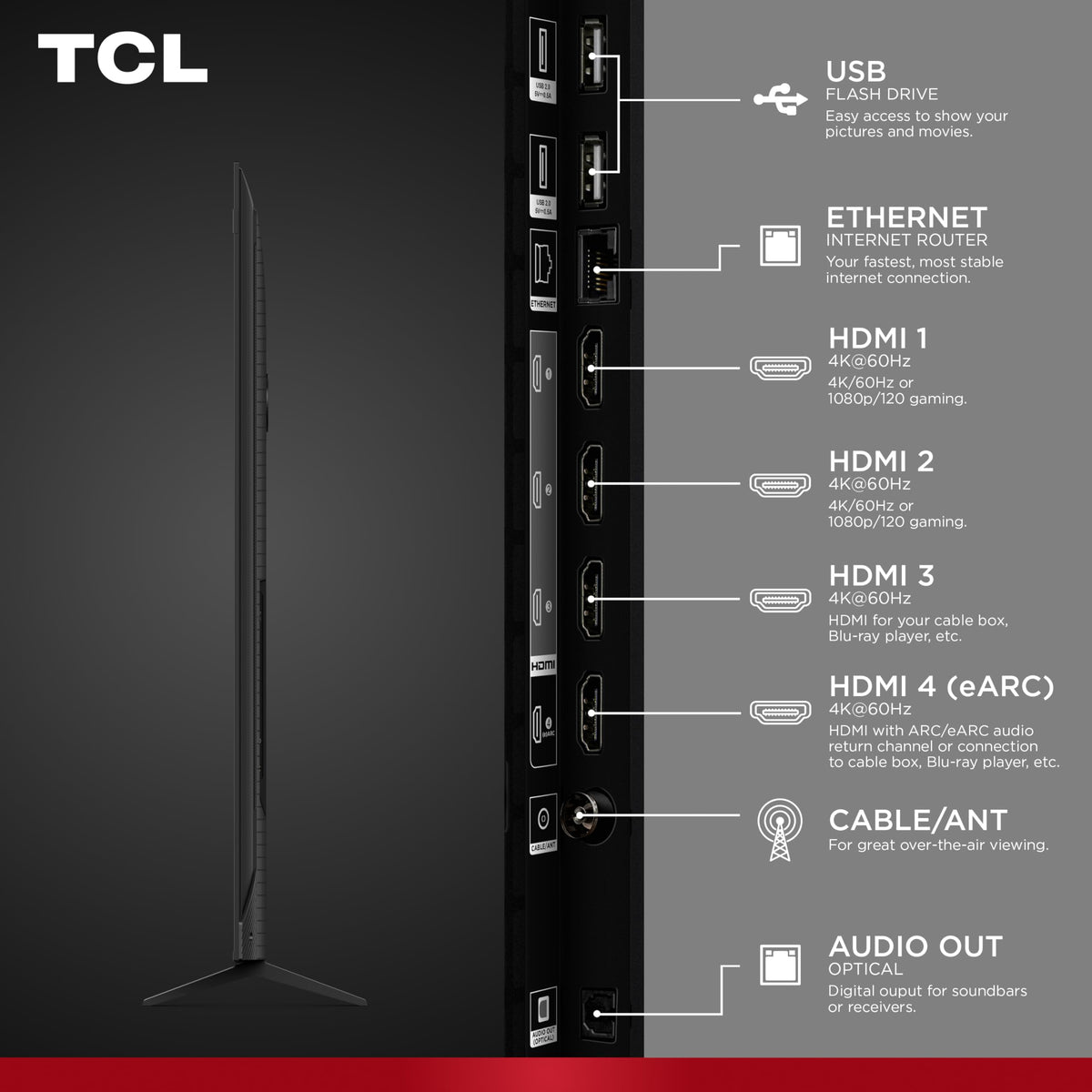 TCL 50-Inch F7D Series QLED 4K UHD Smart TV (50F7D, 2026 Model) | Dolby Vision & Dolby Atmos, DTS | Voice Remote with Alexa | Motion Rate 240, Game Accelerator 120, Auto Game Mode