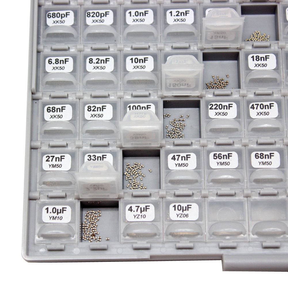 AideTek 37 Values 0805 Size 10PC/Value Inductor Kit 5% 2.7nH - 910nH