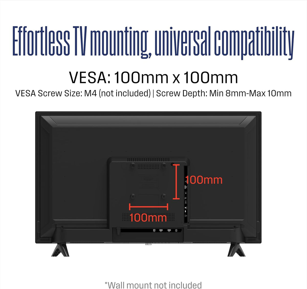 Westinghouse 32 Inch TV, HD LED Small Flat Screen Non-Smart Television, Works with Fire Stick, Roku, Apple TV, TiVo, Xumo, and Streaming Devices (2026 Model)