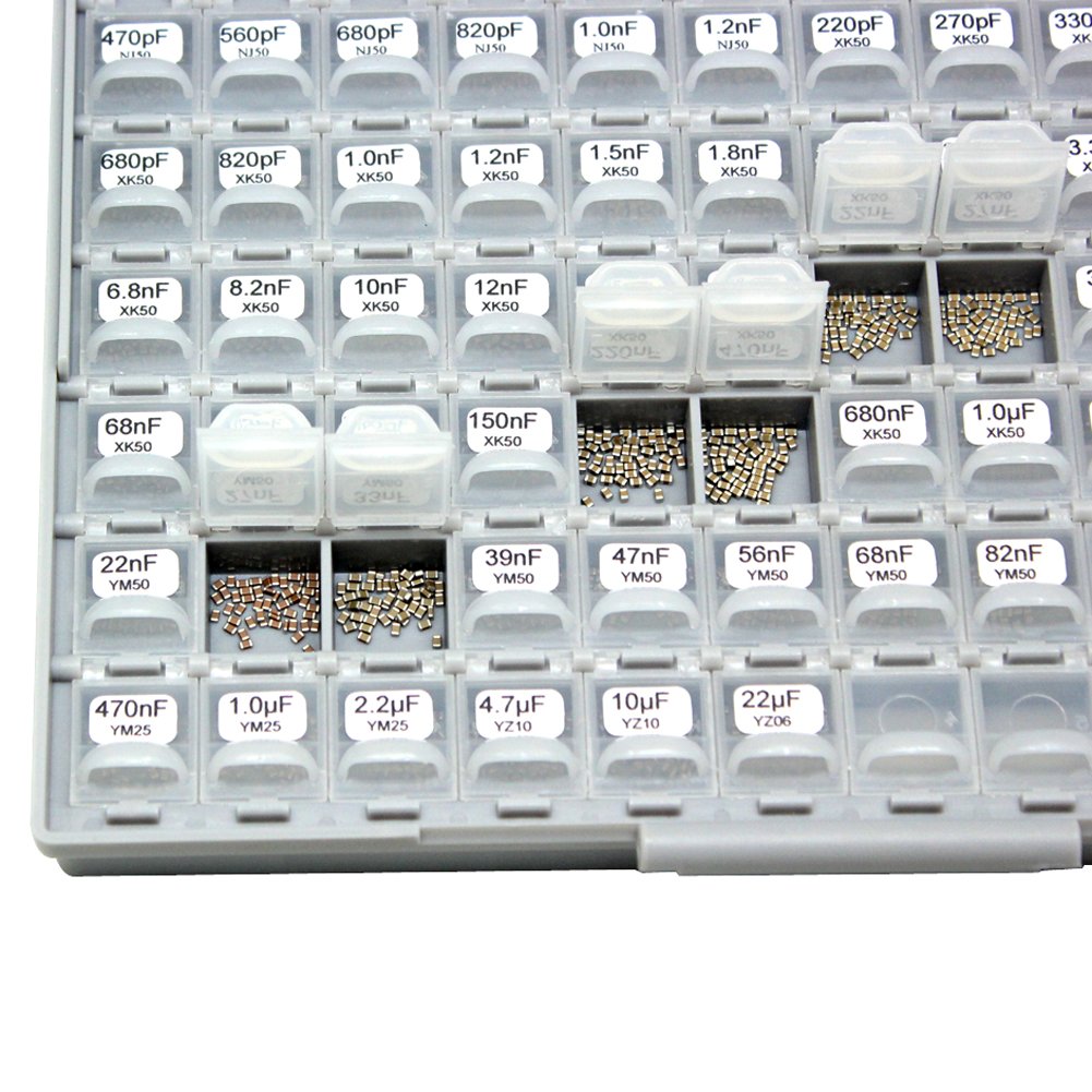 AideTek 37 Values 0805 Size 10PC/Value Inductor Kit 5% 2.7nH - 910nH