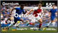 55 Inch Outdoor TV, 1500 Nits Hight Brightness, IP66 Waterproof TV