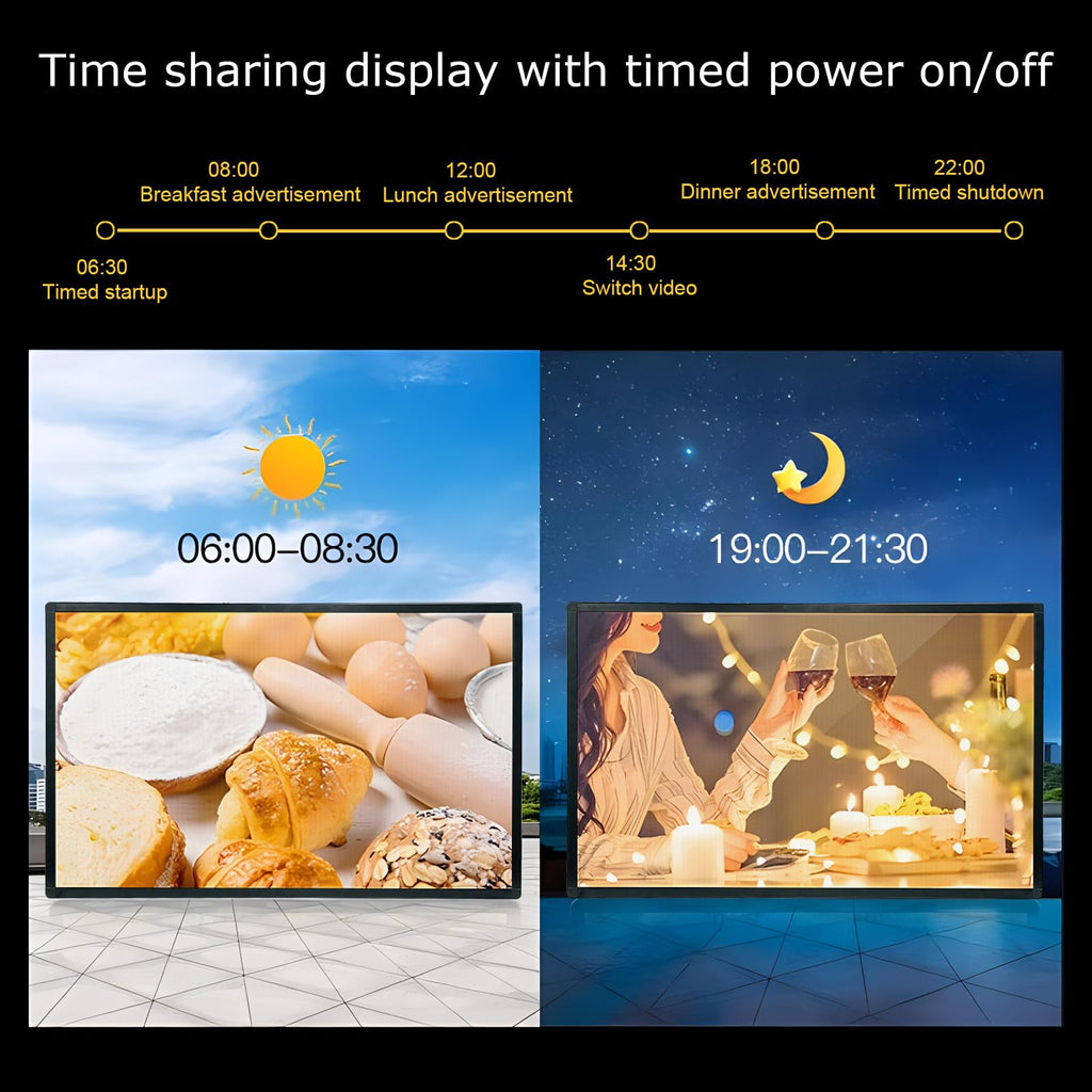 P6 Programmable Led Sign Custom Scrolling Outdoor Digital Signs For Businesses Display Screen Electronic Message Board Stock Ticker Advertising Pixel Led Panel Marquee 40"X17"