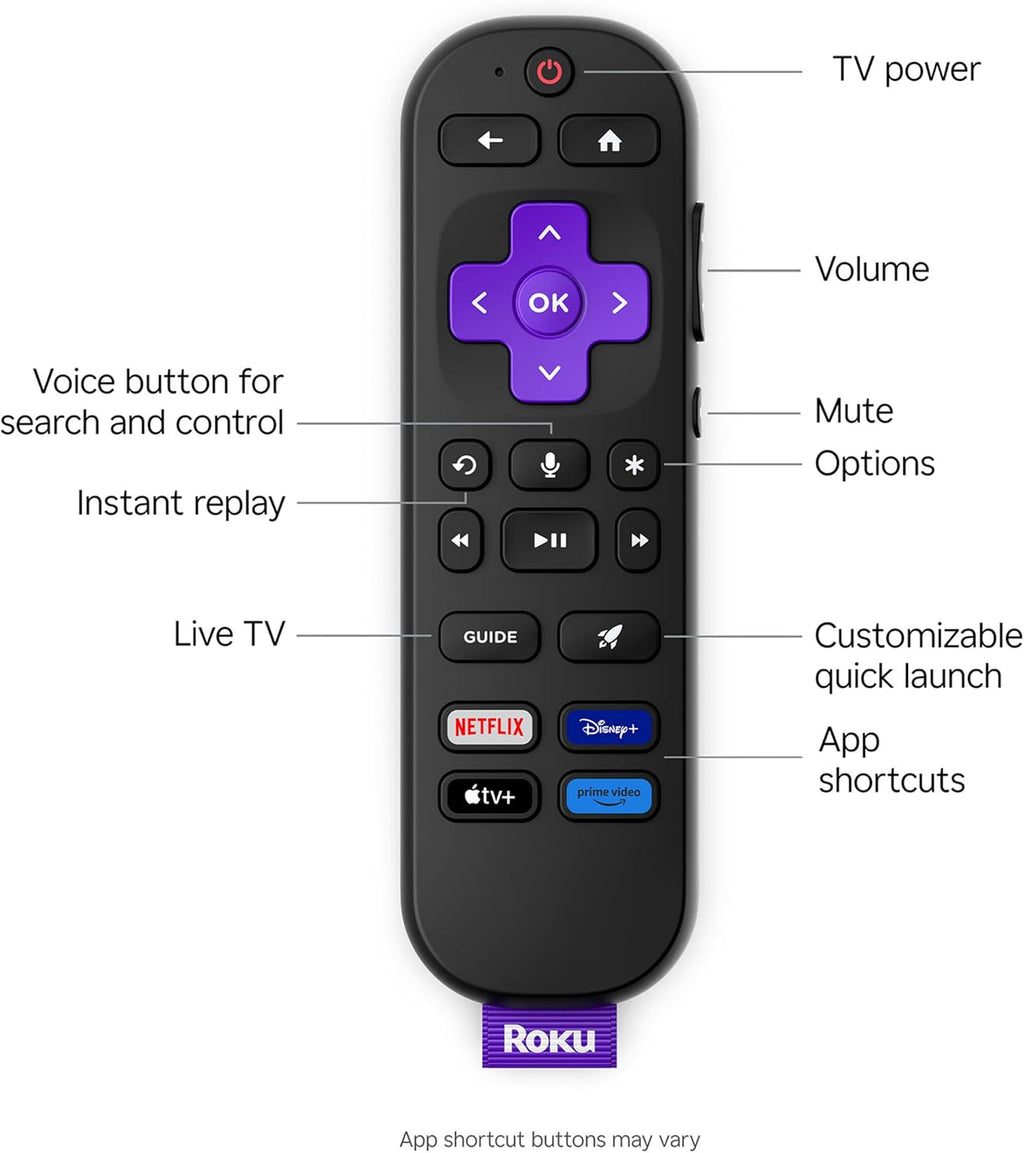 Roku 55-Inch Plus Series Smart TV - 4K QLED Mini-LED TV - RokuTV