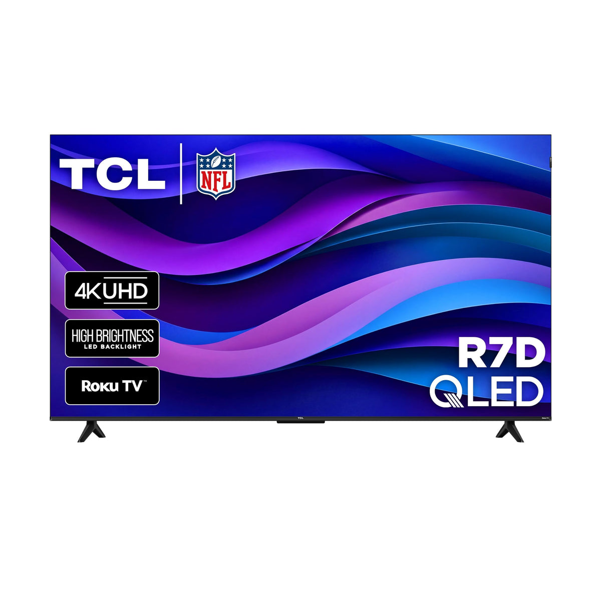 TCL 75-Inch Class R7D Series 4K UHD HDR Roku Smart TV | Game Accelerator 120, FullView Bezel-Less Design | Television for Living Room & Home Theater (75R7D, 2026) Streaming Live News, Sports & Movies