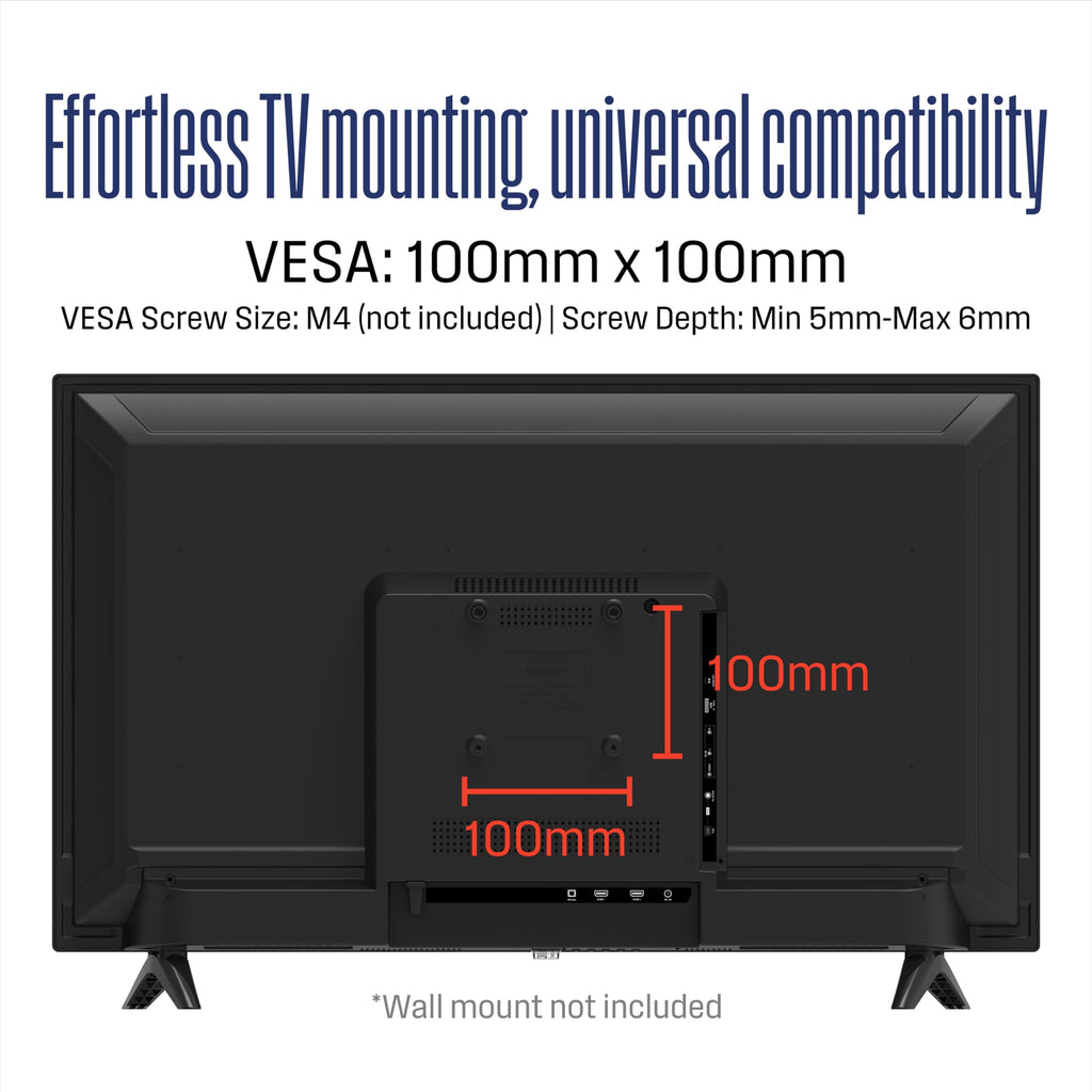 Westinghouse 32 Inch TV, HD LED Small Flat Screen Non-Smart Television, Works with Fire Stick, Roku, Apple TV, TiVo, Xumo, and Streaming Devices (2026 Model)