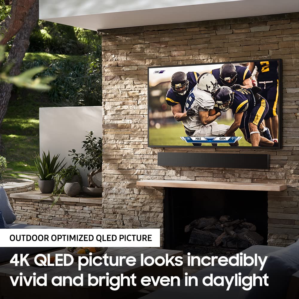 SAMSUNG 75-Inch Class QLED 4K The Terrace Full Sun Outdoor, Direct Full Array 16x, Weather Resistant, Wide Viewing Angle, Anti-Glare Smart TV w/ Alexa Built-In (QN75LST9TAFXZA, Latest Model)