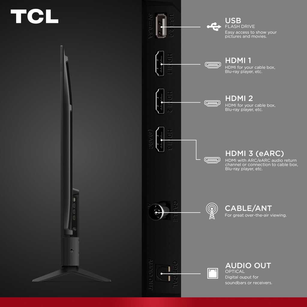 TCL 50-Inch F7D Series QLED 4K UHD Smart TV (50F7D, 2026 Model) | Dolby Vision & Dolby Atmos, DTS | Voice Remote with Alexa | Motion Rate 240, Game Accelerator 120, Auto Game Mode