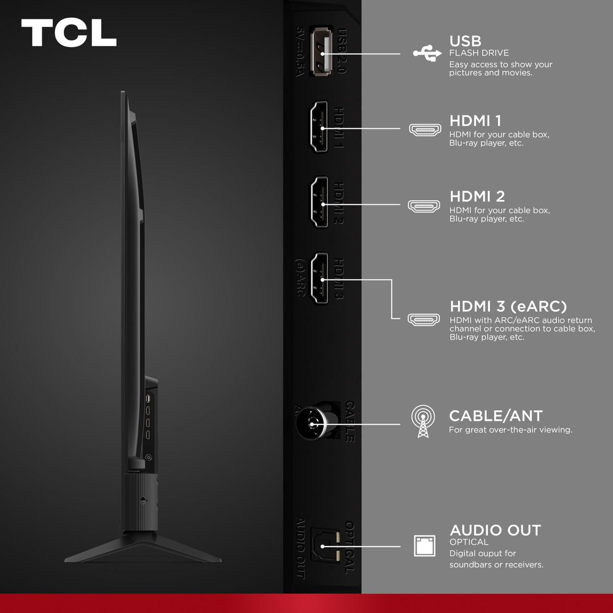 TCL 50-Inch F7D Series QLED 4K UHD Smart TV (50F7D, 2026 Model) | Dolby Vision & Dolby Atmos, DTS | Voice Remote with Alexa | Motion Rate 240, Game Accelerator 120, Auto Game Mode
