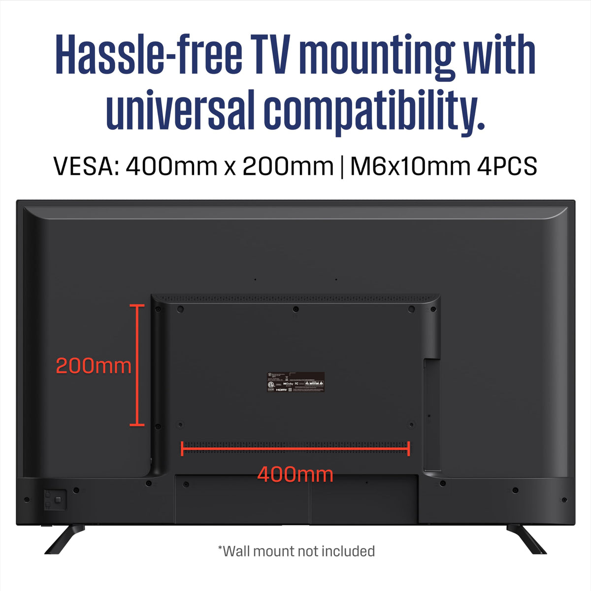Westinghouse 40-inch Smart TV, FHD 1080P Xumo TV w/Voice Remote, Flat Screen Television w/Dolby Atmos, Bluetooth, Apple AirPlay, Wi-Fi & Mobile Connectivity