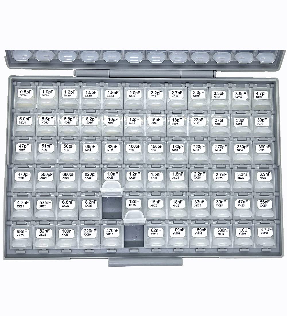 AideTek 37 Values 0805 Size 10PC/Value Inductor Kit 5% 2.7nH - 910nH