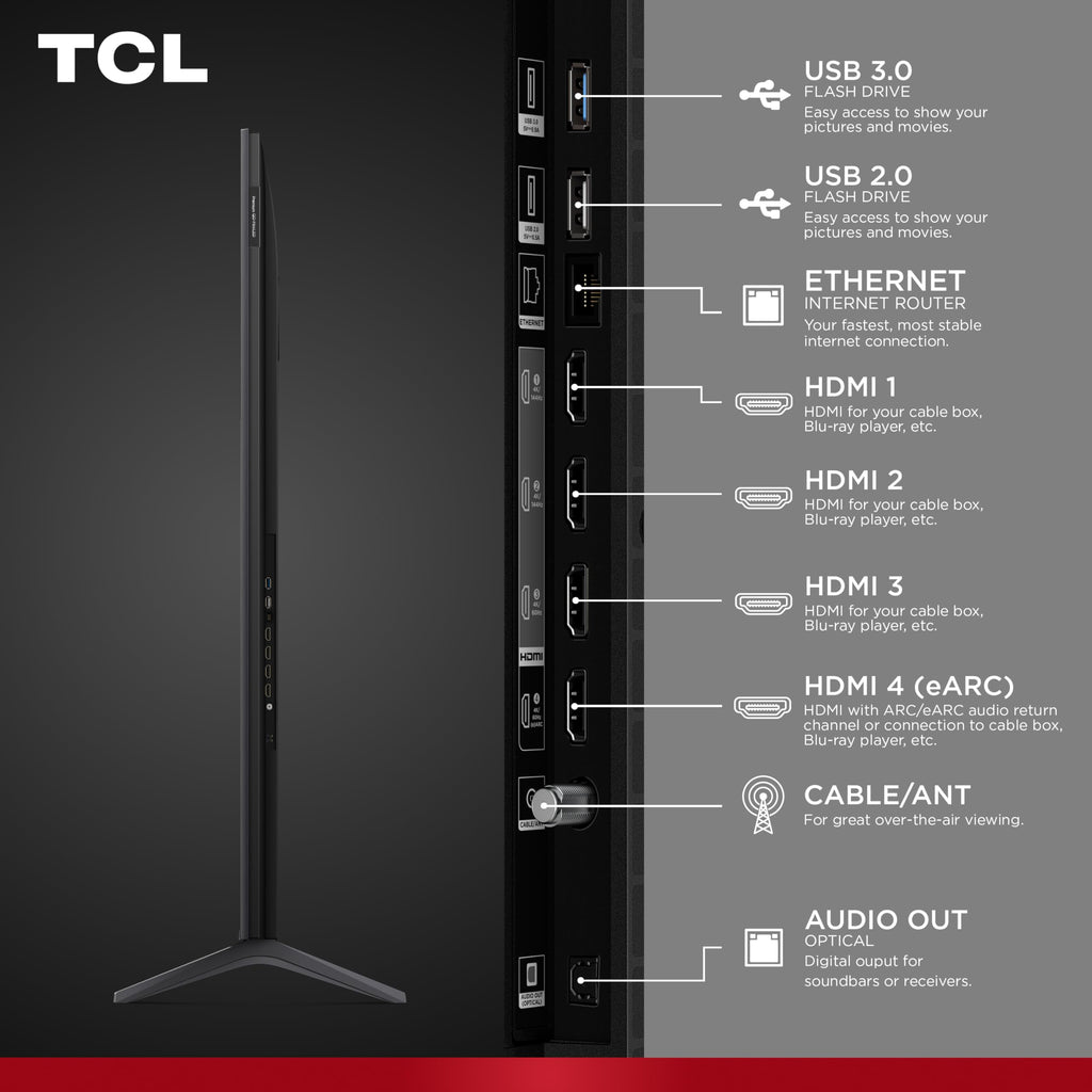 TCL 65-Inch QM64L Series | Mini LED QLED 4K HDR Gaming TV for Sports & Movies | 65QM64L, 2026 | 144Hz VRR, Dolby Vision Atmos, Alexa+ Voice Remote, Amazon Exclusive Smart Fire TV