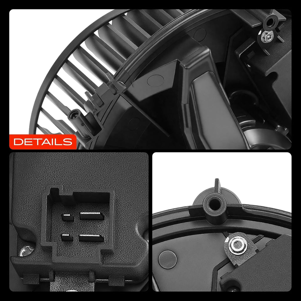 A-Premium Front HVAC Heater Blower Motor and Resistor Assembly