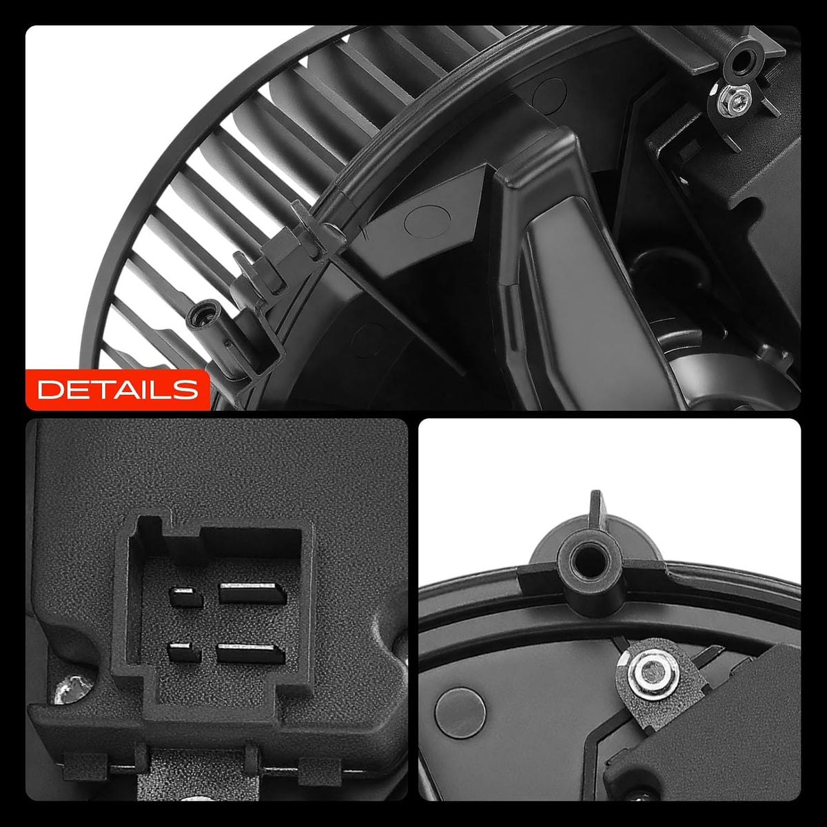 A-Premium Front HVAC Heater Blower Motor and Resistor Assembly