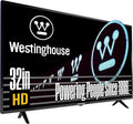 Westinghouse 32 Inch TV, HD LED Small Flat Screen Non-Smart Television, Works with Fire Stick, Roku, Apple TV, TiVo, Xumo, and Streaming Devices (2026 Model)
