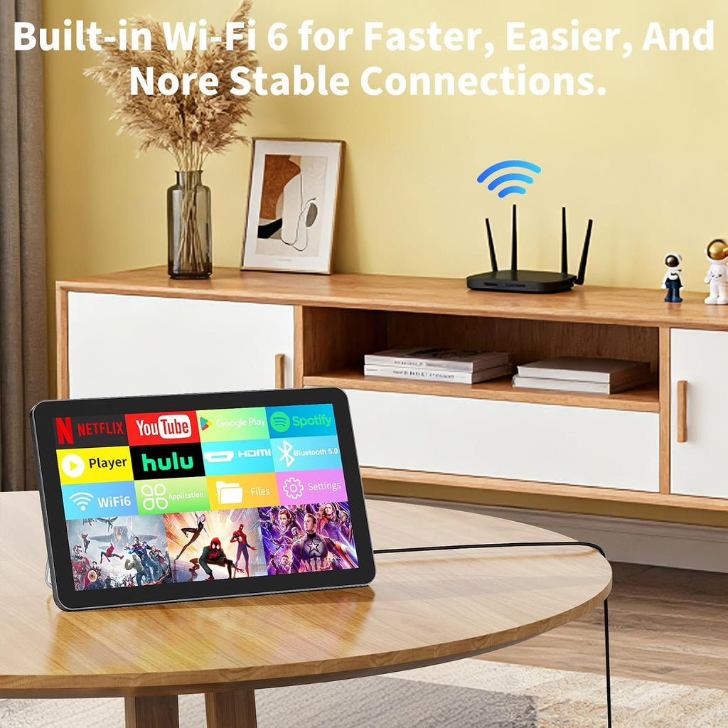 Portable TV,Mini TV with 14 inch Touchscreen,for Home Kitchen RVs