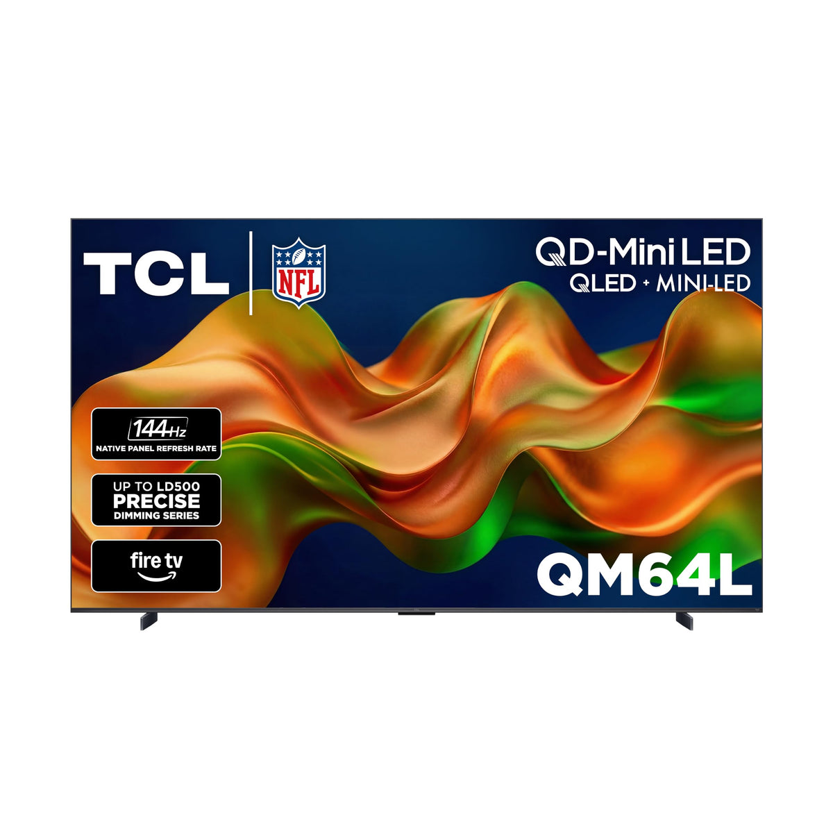 TCL 65-Inch QM64L Series | Mini LED QLED 4K HDR Gaming TV for Sports & Movies | 65QM64L, 2026 | 144Hz VRR, Dolby Vision Atmos, Alexa+ Voice Remote, Amazon Exclusive Smart Fire TV