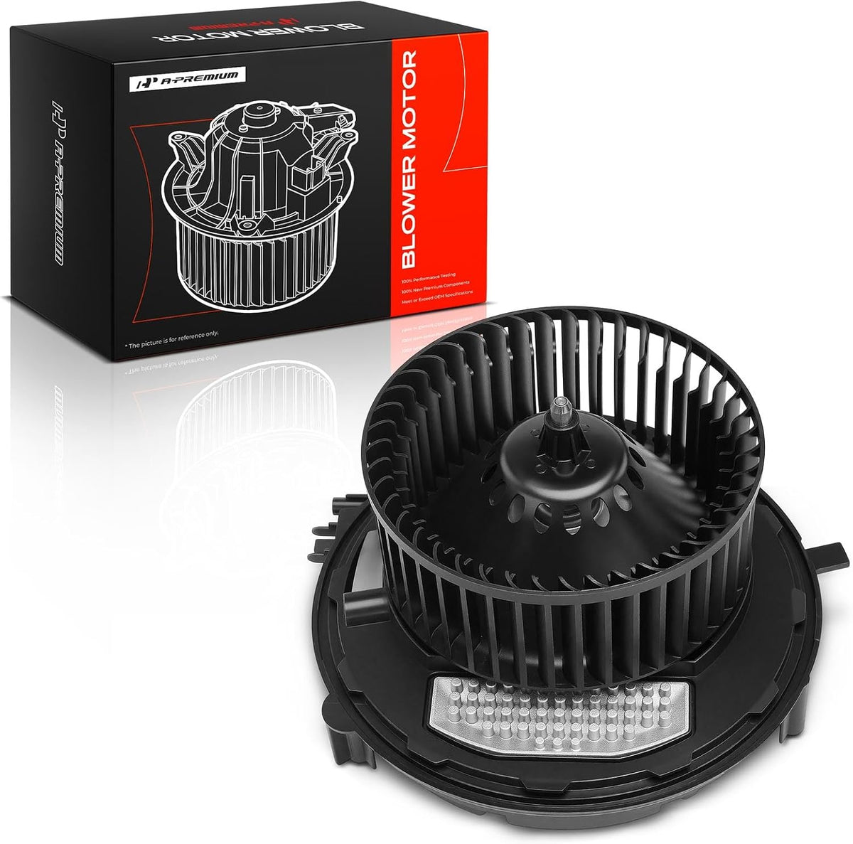 A-Premium Front HVAC Heater Blower Motor and Resistor Assembly