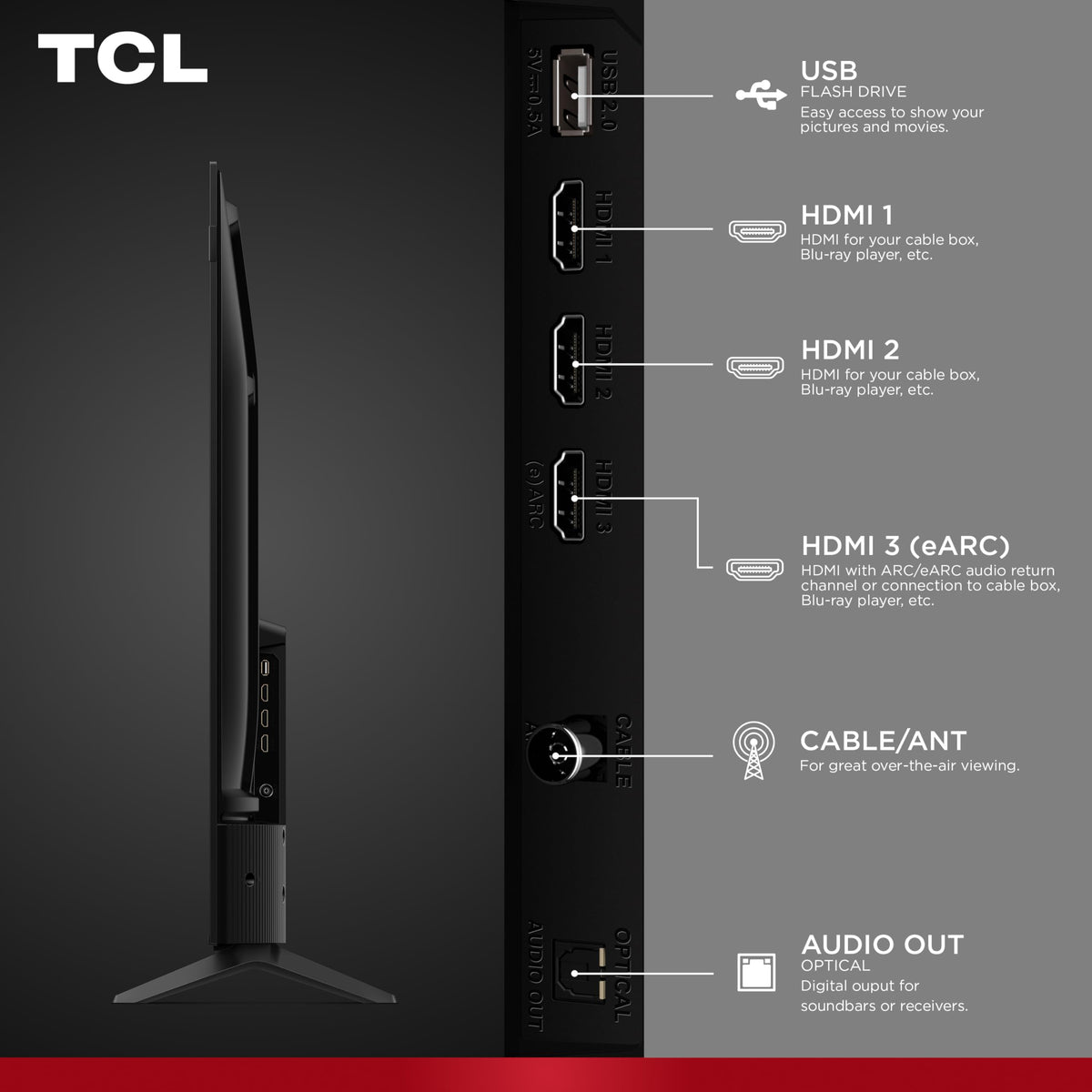 TCL 50-Inch F7D Series QLED 4K UHD Smart TV (50F7D, 2026 Model) | Dolby Vision & Dolby Atmos, DTS | Voice Remote with Alexa | Motion Rate 240, Game Accelerator 120, Auto Game Mode