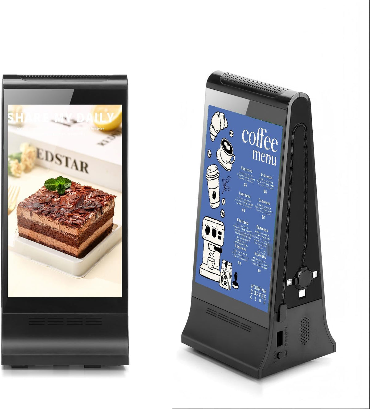 WeADS 868PX Dual-Sided 8" Interactive Digital Signage