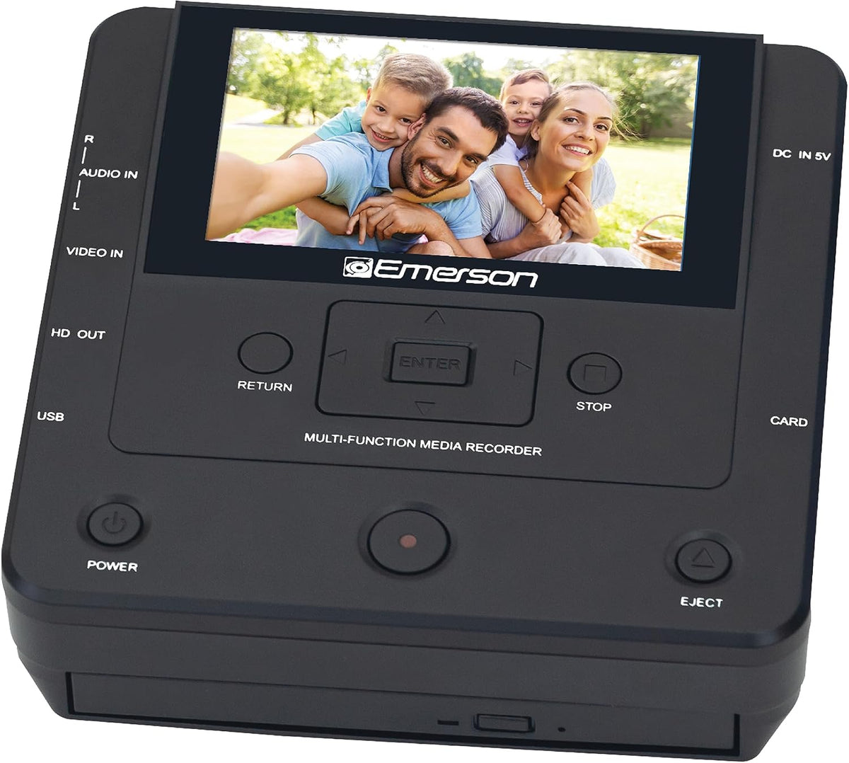 Emerson EMT-1200 Multimedia Recorder, 4.3-Inch