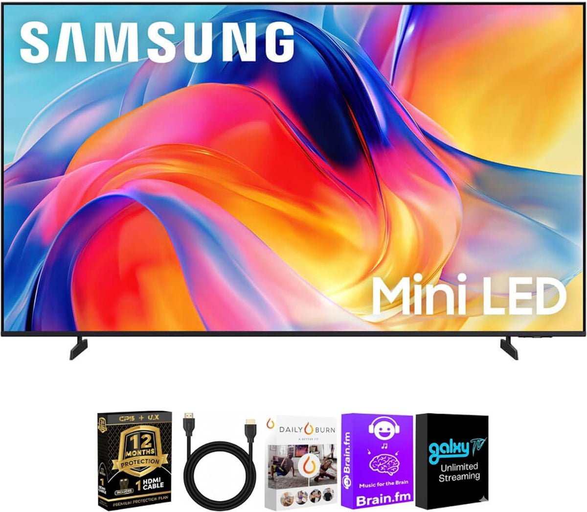 Samsung M70H Series 4K Vision AI Smart TV Bundle (50)