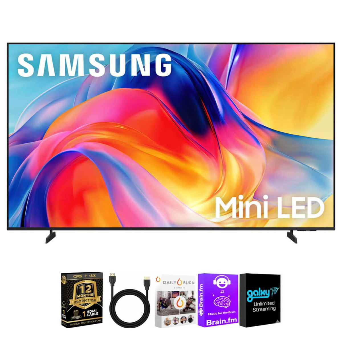 Samsung M70H Series 4K Vision AI Smart TV Bundle (50)