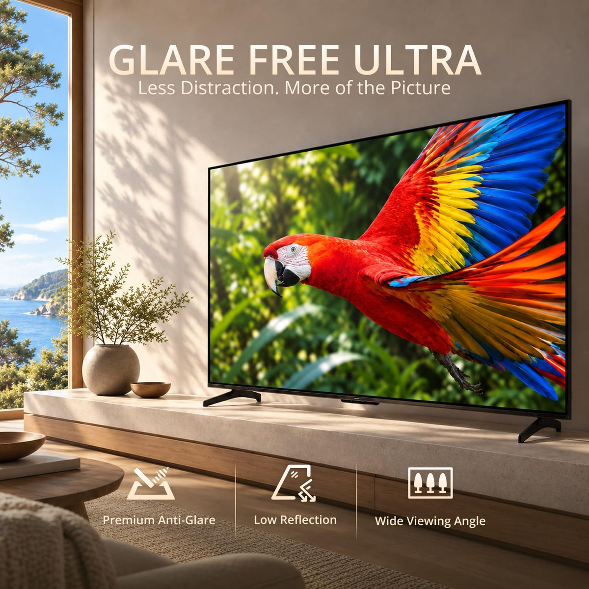 Panasonic 55 inch W85C 4K QD-Mini LED Google TV 2026 TN-55W85CPS Bundle