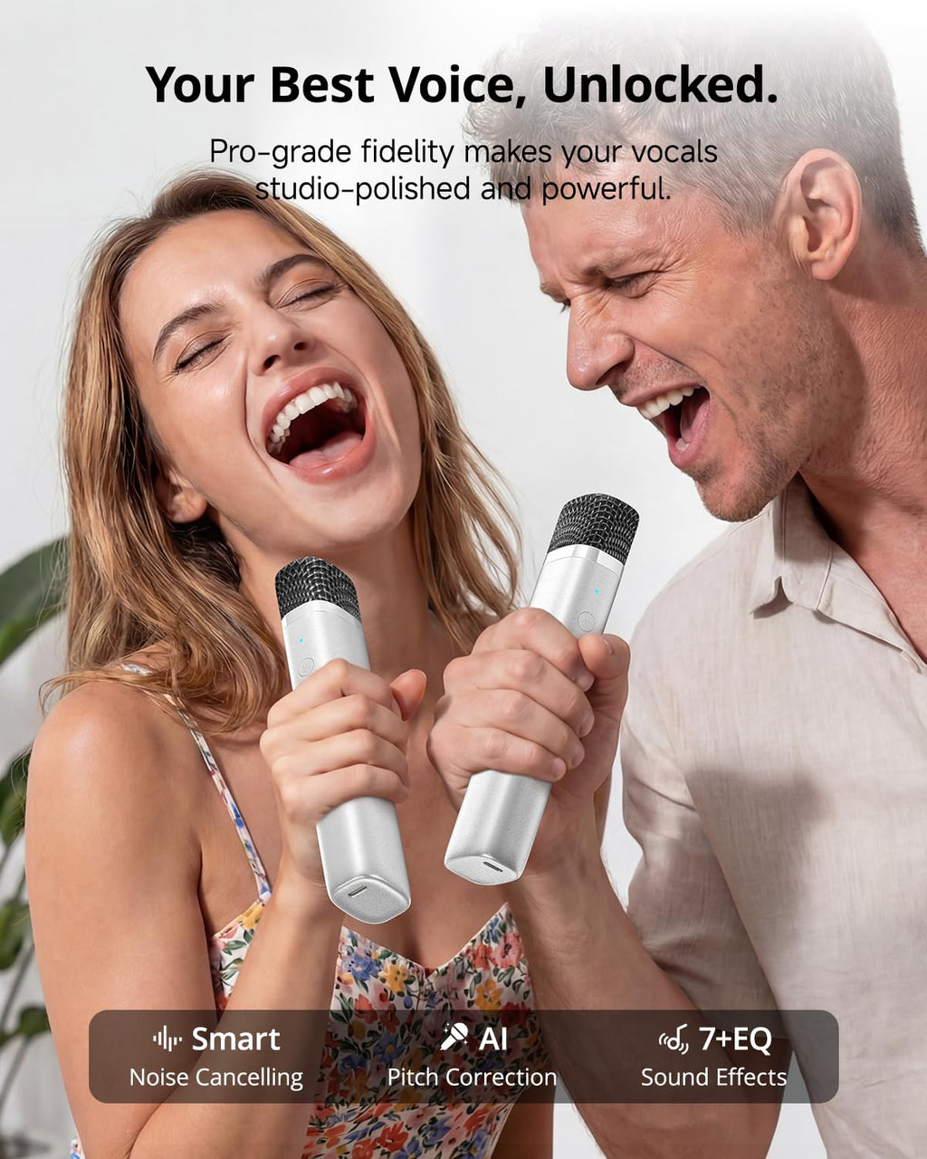 Ikarao Karaoke Machine with Lyrics Display, Professional Karaoke System