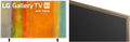 LG 65-Inch Art Gallery TV QNED AI LX7B Series Mini LED Smart TV Bundle with Bonus Teak Bezel Natural Wood Magnetic Frame Included