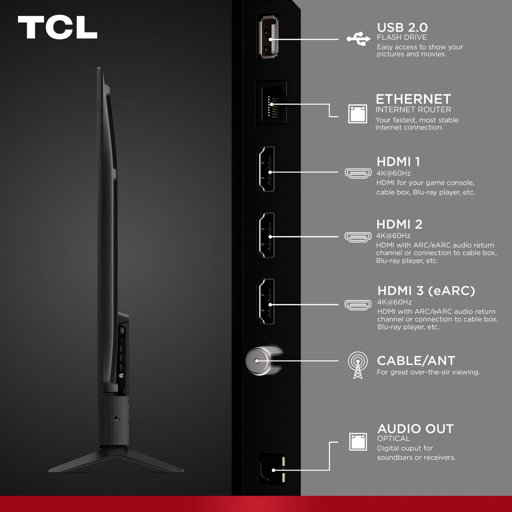 TCL 75-Inch Class R7D Series 4K UHD HDR Roku Smart TV | Game Accelerator 120, FullView Bezel-Less Design | Television for Living Room & Home Theater (75R7D, 2026) Streaming Live News, Sports & Movies
