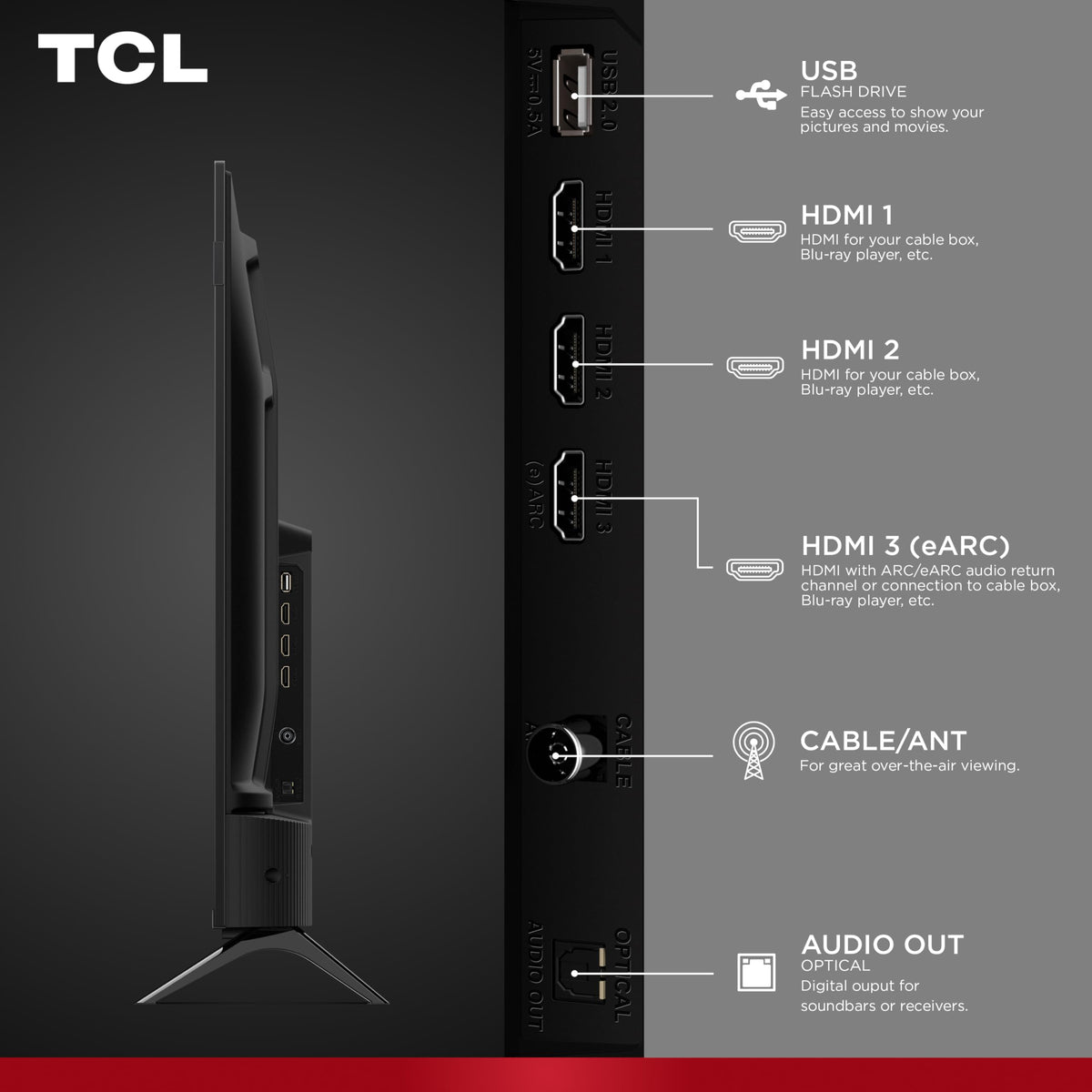 TCL 50-Inch F7D Series QLED 4K UHD Smart TV (50F7D, 2026 Model) | Dolby Vision & Dolby Atmos, DTS | Voice Remote with Alexa | Motion Rate 240, Game Accelerator 120, Auto Game Mode