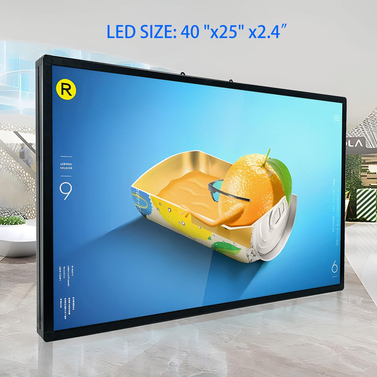 P10 Outdoor Led Sign Programmable Scrolling Digital Display Screen Message Board Bar Custom WiFi Control Store Advertising Open Sign for Businesses Electronic Full Color Word Light (115"x14")