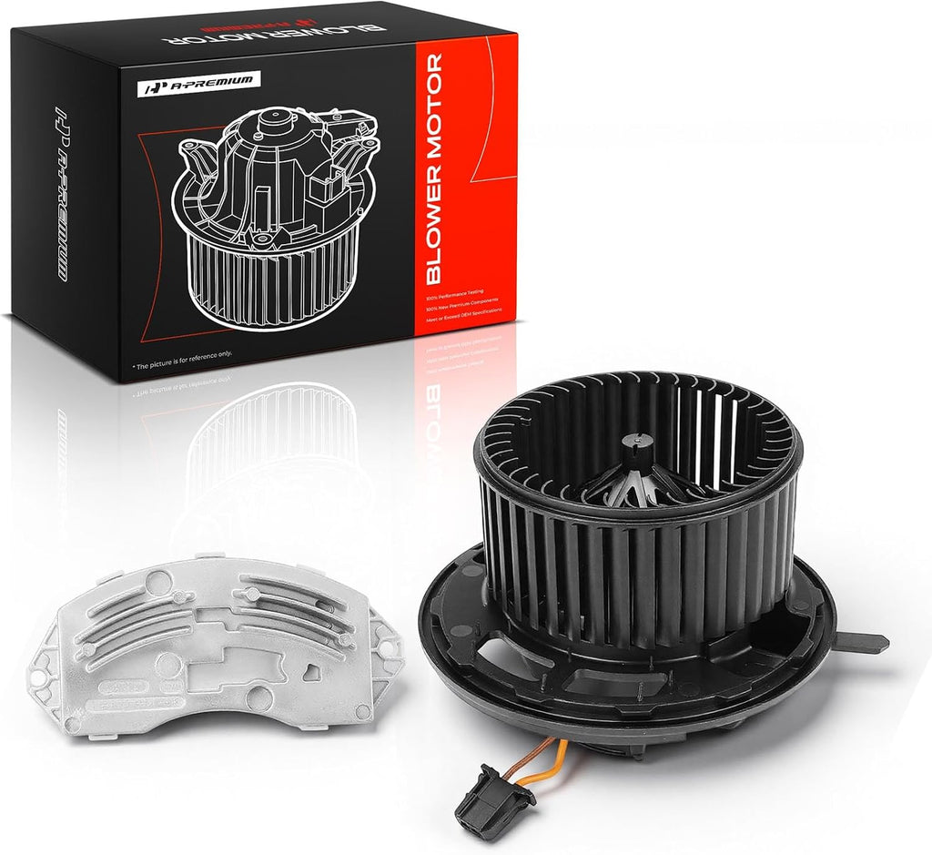 A-Premium Front HVAC Heater Blower Motor and Resistor Assembly