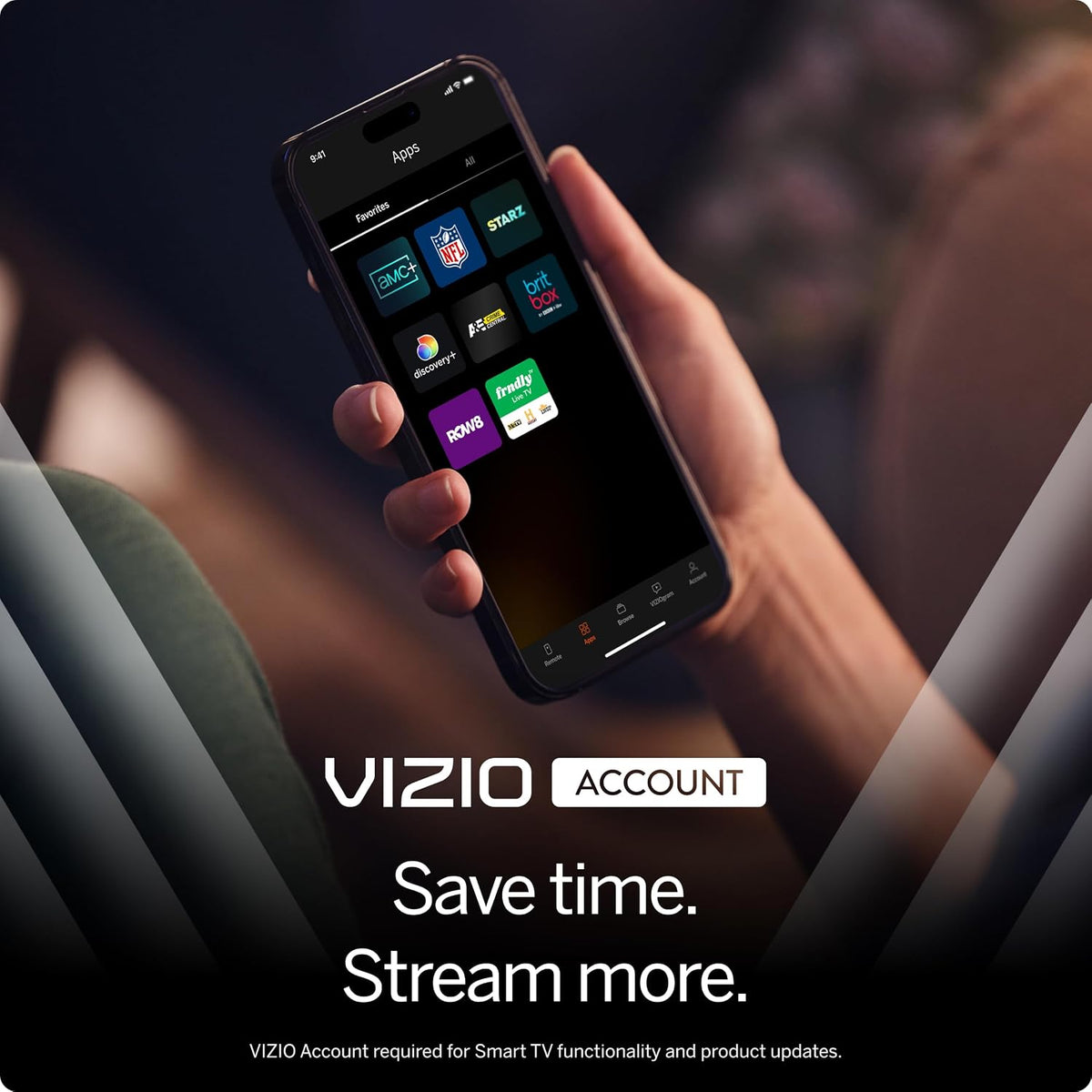 VIZIO 50-inch Quantum Pro 4K 120Hz QLED HDR10+ Smart TV with Dolby Vision, Active Full Array, 240Hz @ 1080p PC Gaming, WiFi 6E, Apple AirPlay, Chromecast Built-in, M50QXM-K01, 2023 Model