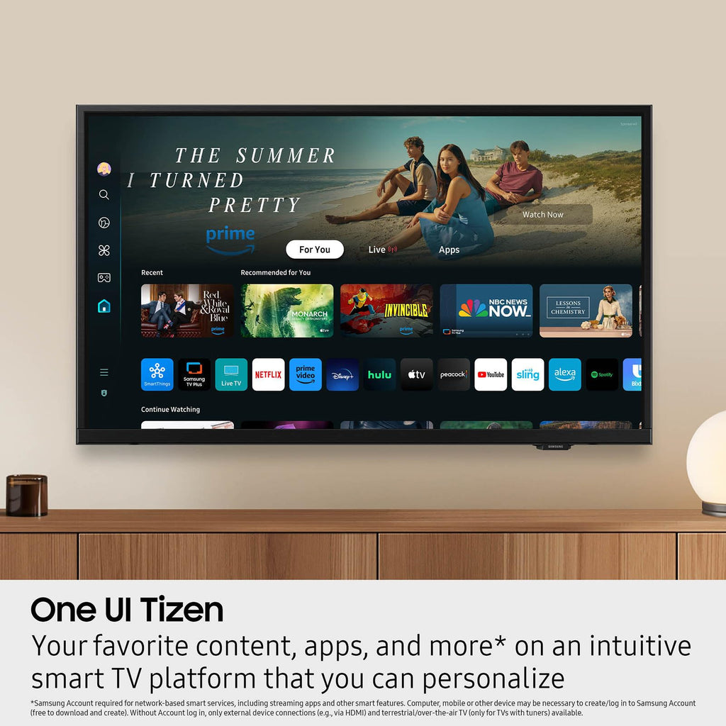 SAMSUNG 32-Inch Class Full HD F6000 Smart TV (2025 Model) HDR, Object Tracking Sound Lite, Knox Security, One UI Tizen, Smart TV