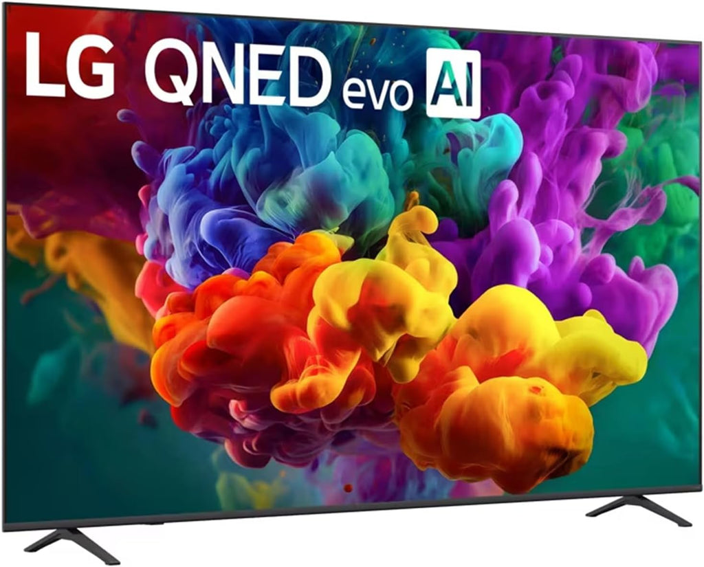 LG 75" QNED evo AI QNED84B Mini LED 4K Smart TV (75QNED84BUA) Bundle with Television Home Theater Beginner's Guide + Deco Gear CPS Exclusive 26 Month Extended Protection + 2X 6FT 4K HDMI 2.0 Cable