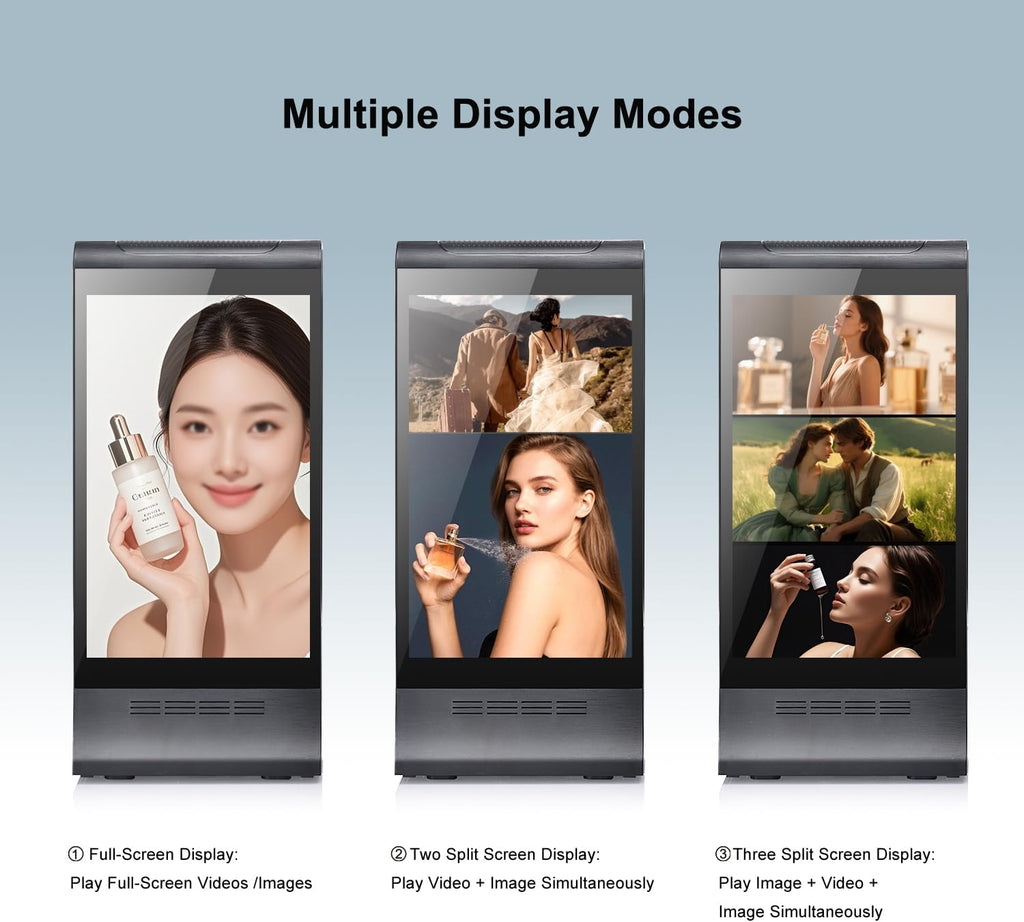 WeADS 868PX Dual-Sided 8" Interactive Digital Signage