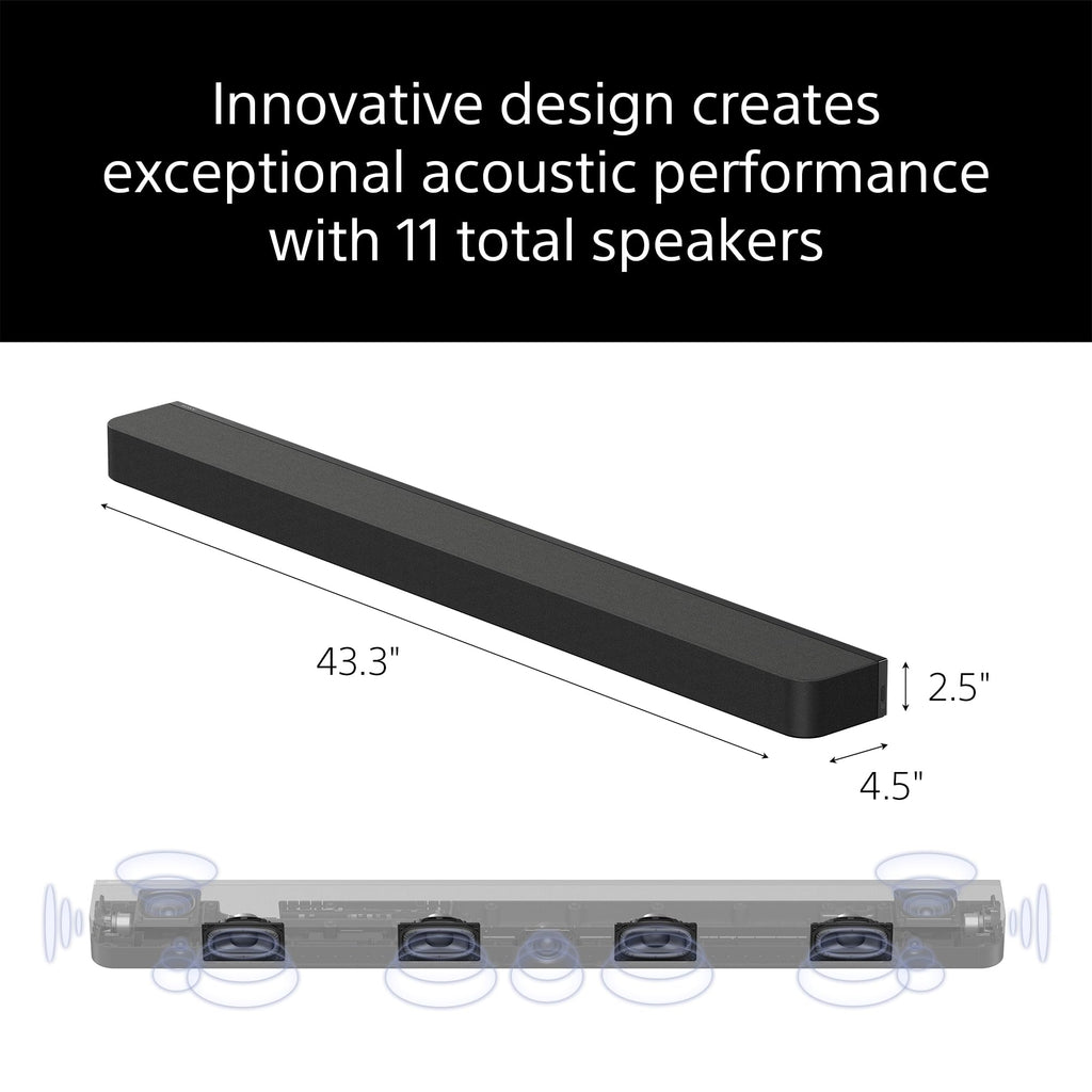 Sony QD-OLED 77 inch BRAVIA XR A95L Series 4K Ultra HD TV: Smart Google TV with Dolby Vision HDR and Exclusive Gaming Features for The PlayStationÂ® 5 XR77A95L BRAVIA Theater Bar 8 Sound Bar