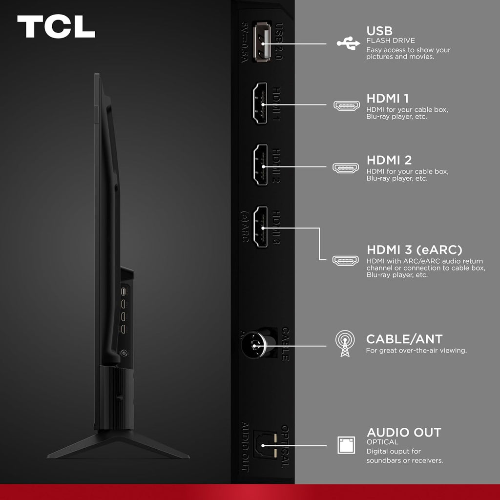 TCL 50-Inch F7D Series QLED 4K UHD Smart TV (50F7D, 2026 Model) | Dolby Vision & Dolby Atmos, DTS | Voice Remote with Alexa | Motion Rate 240, Game Accelerator 120, Auto Game Mode