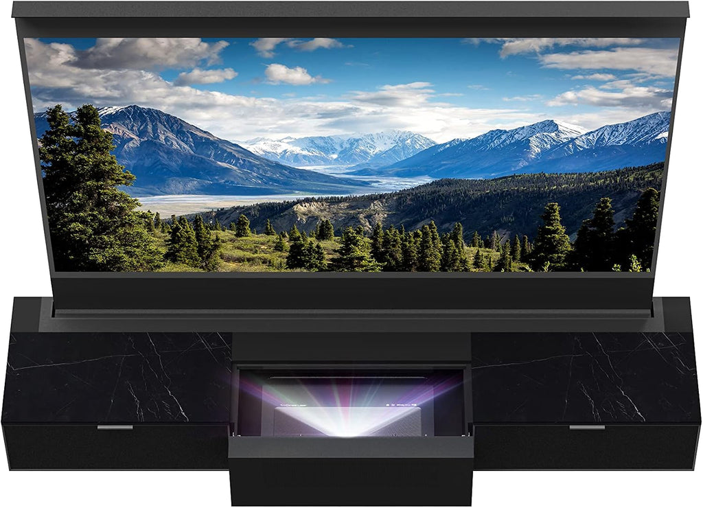 AWOL VISION 100â 4K 3D Vanish TV with Smart Cabinet VTV-100