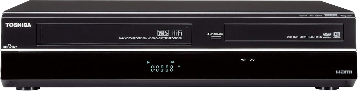 Toshiba DVR670/DVR670KU DVD/VHS Recorder with Built in Tuner, Black (2009 Model) (Renewed)
