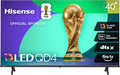 Hisense 40-Inch Class QD4 Series Hi-QLED FHD Smart Fire TV (40QD4QF) - Quantum Dot Color, DTS Virtual: X, Alexa Built in, Slim Bezel Design