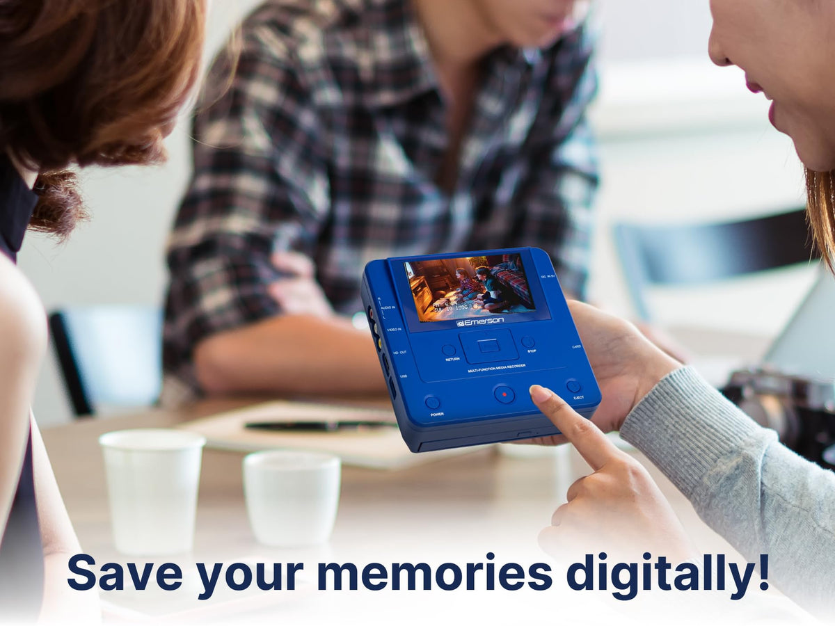 Emerson EMT-1200 Multimedia Recorder, 4.3-Inch