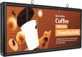 P6 Programmable LED Sign 40"x18" Outdoor Digital Display Board with Custom Scrolling Text,Electronic Message Board for Business Advertising, Waterproof Marquee Ticker