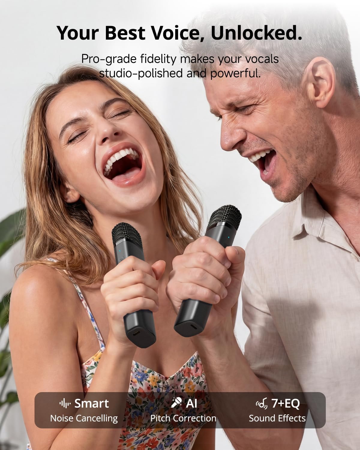 Ikarao Karaoke Machine with Lyrics Display, Professional Karaoke System